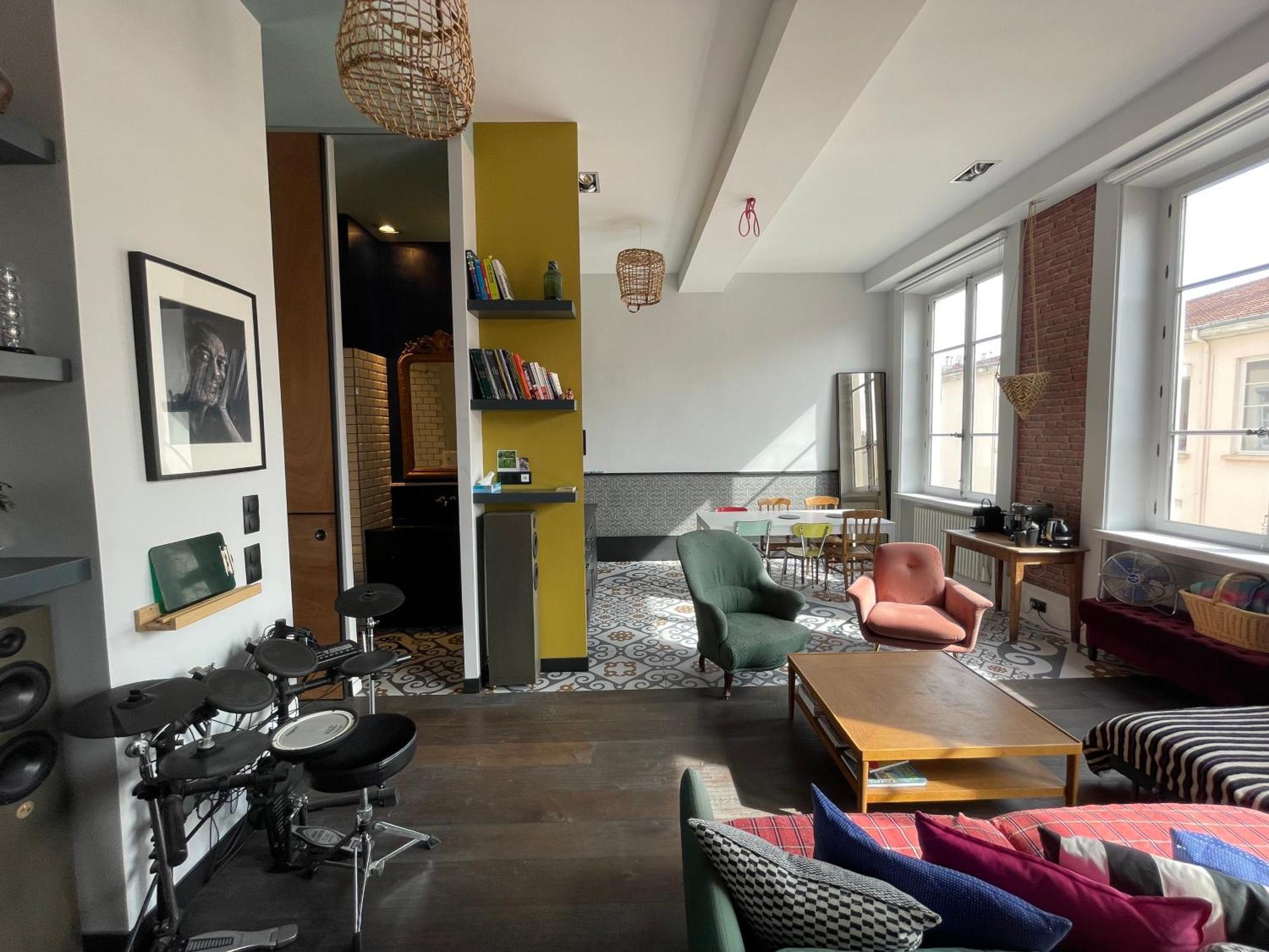Lyon4 Cocooning Centre Croix Rousse 86M2-4P公寓 外观 照片